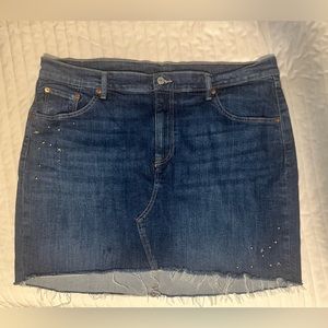 Levi’s Jean Mini Skirt 16w